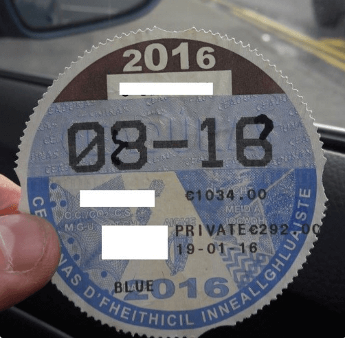 Could This Be The Worst Attempt to Doctor a Tax Disk Ever?